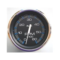 FARIA Turteller + Time Diesel 0-4000rpm Ø3" - Sort bl.ring - f. mek.uttak/dynamo